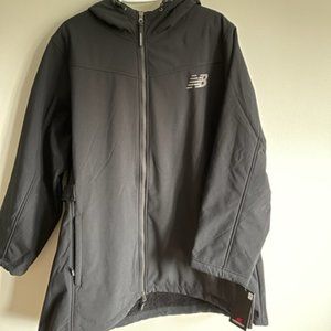 New Balance Fleece Lined Black Coat Size 3X